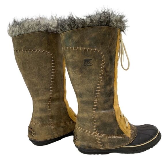 Sorel Cate The Great Curry Biscotti Winter Boot - Picture 2 of 13